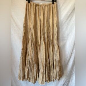 CP Shades Linen Lily Maxi Skirt